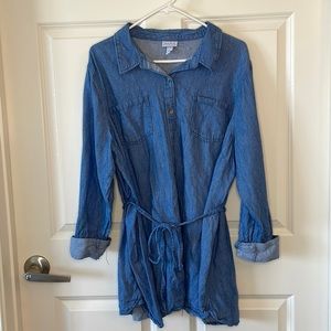 Isabel Maternity Denim Top
